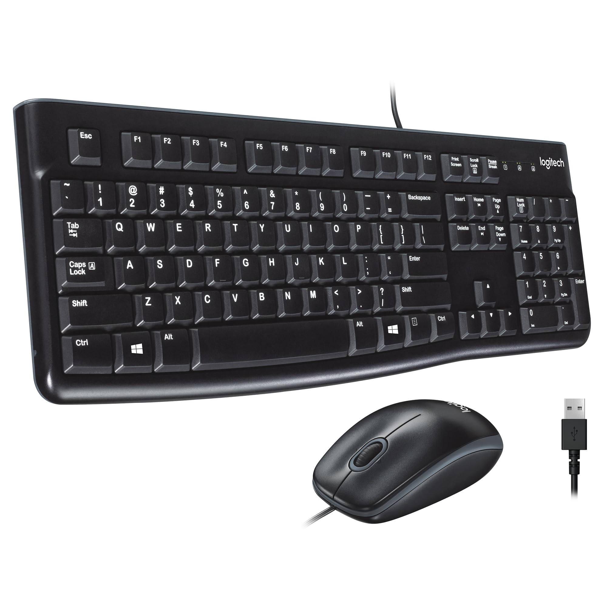 Logitech MK120 USB Keyboard & Mouse Set